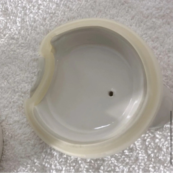 Rae Dunn “AWAY” Mug by  Magenta Tall Ceramic Coffee Travel Mug Tumbler W/ Lid - Picture 8 of 12